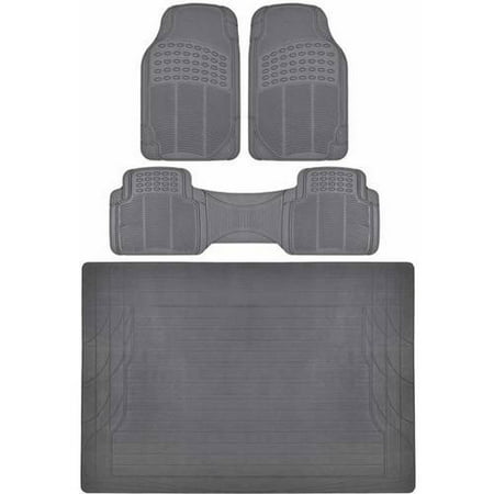 GGBAILEY Beige Driver & Passenger Floor Mats Custom-Fit for Ford Taurus 2013-2018 